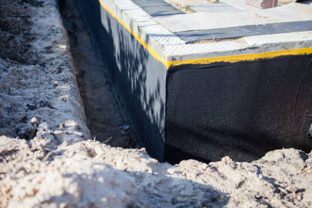 Residential Waterproofing installation at a Ada, OH home by SJ Waterproofing Pros